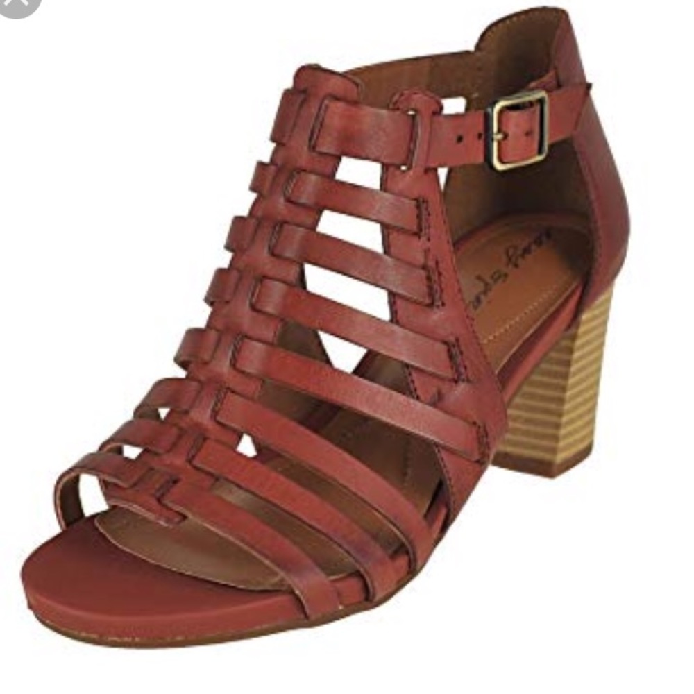 Caged sandals